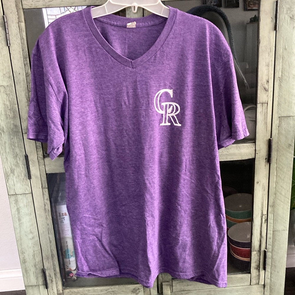 Anvil Purple Short Sleeve Tee